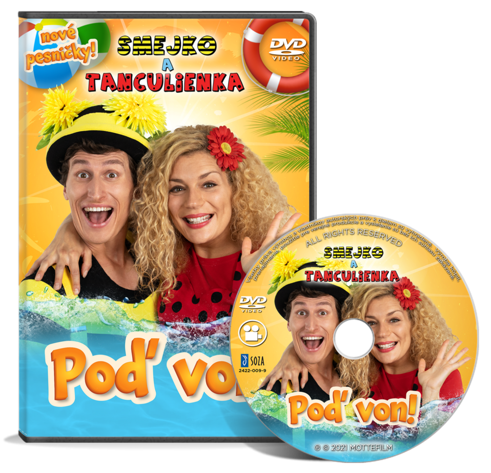 Smejko a Tanculienka, Smejko a Tanculienka - Poď von!, DVD