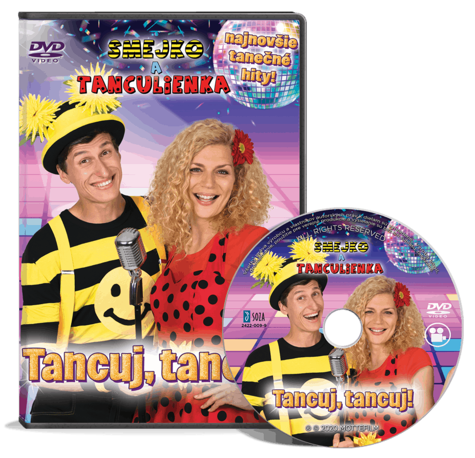 E-shop Smejko a Tanculienka: Tancuj Tancuj! DVD