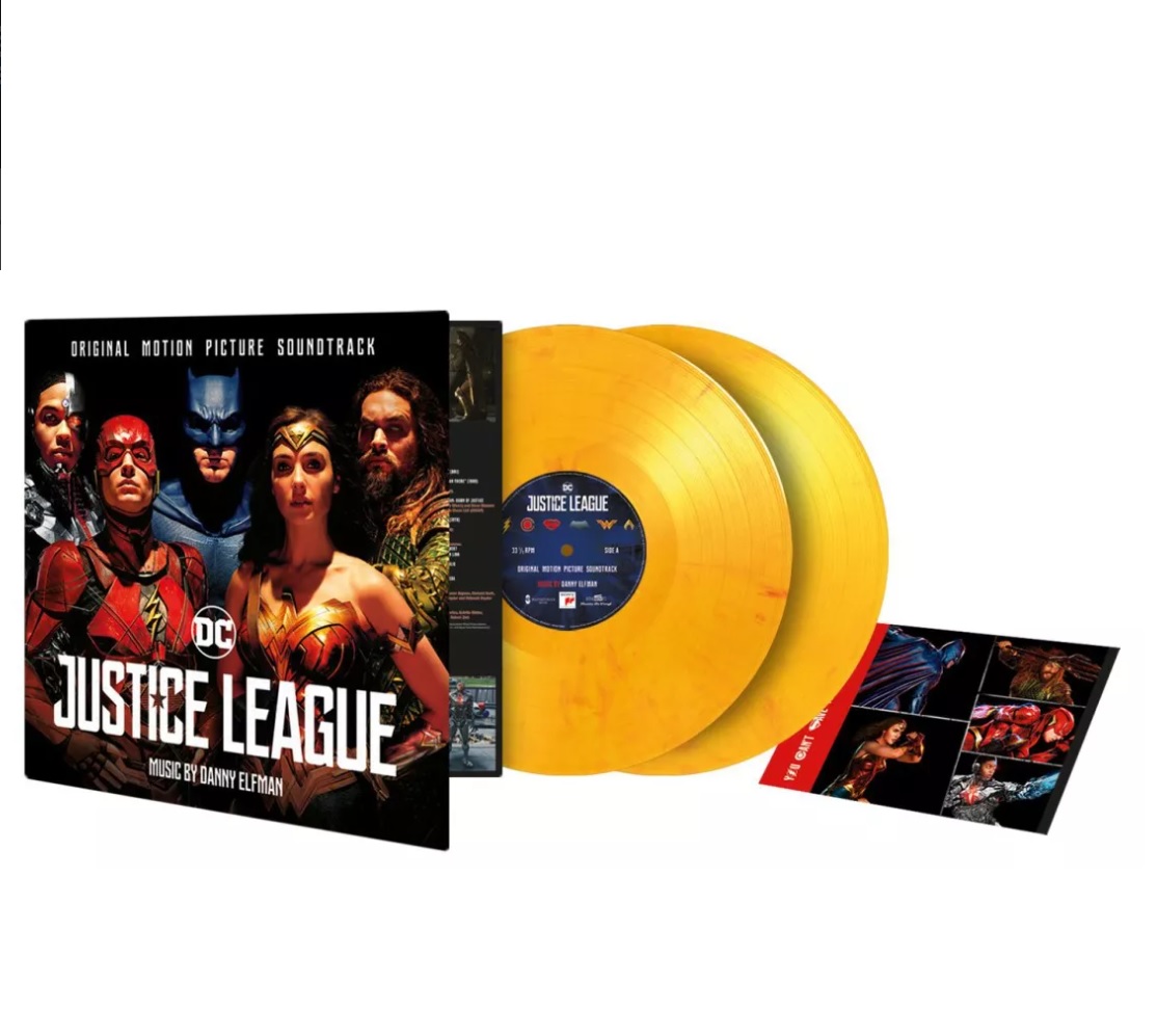 Justice League (Original Motion Picture Soundtrack) (Yellow Flame Vinyl)