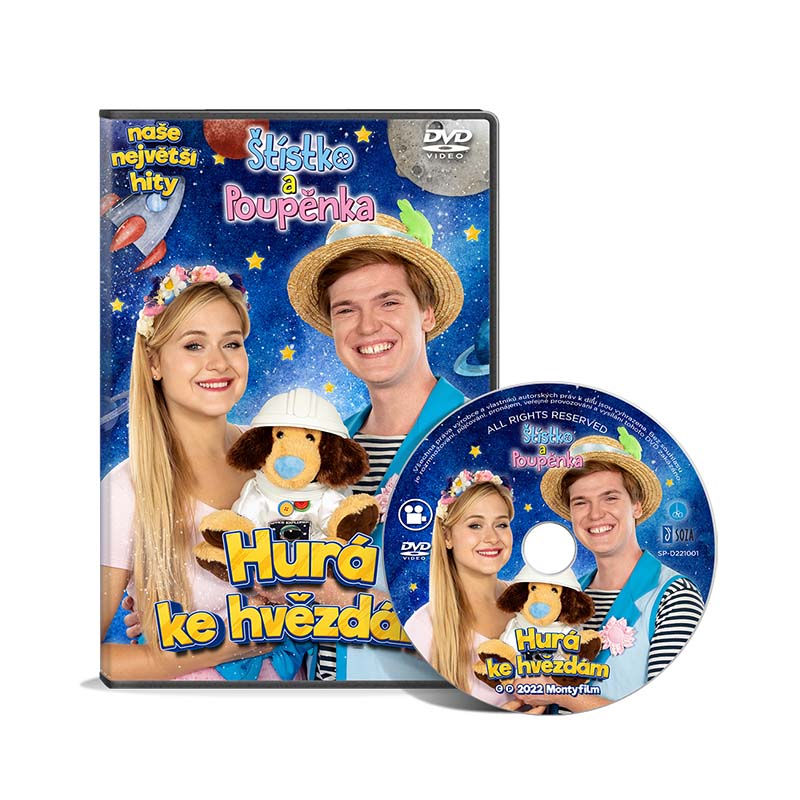 E-shop Štístko a Poupěnka: Hurá ke hvězdám DVD