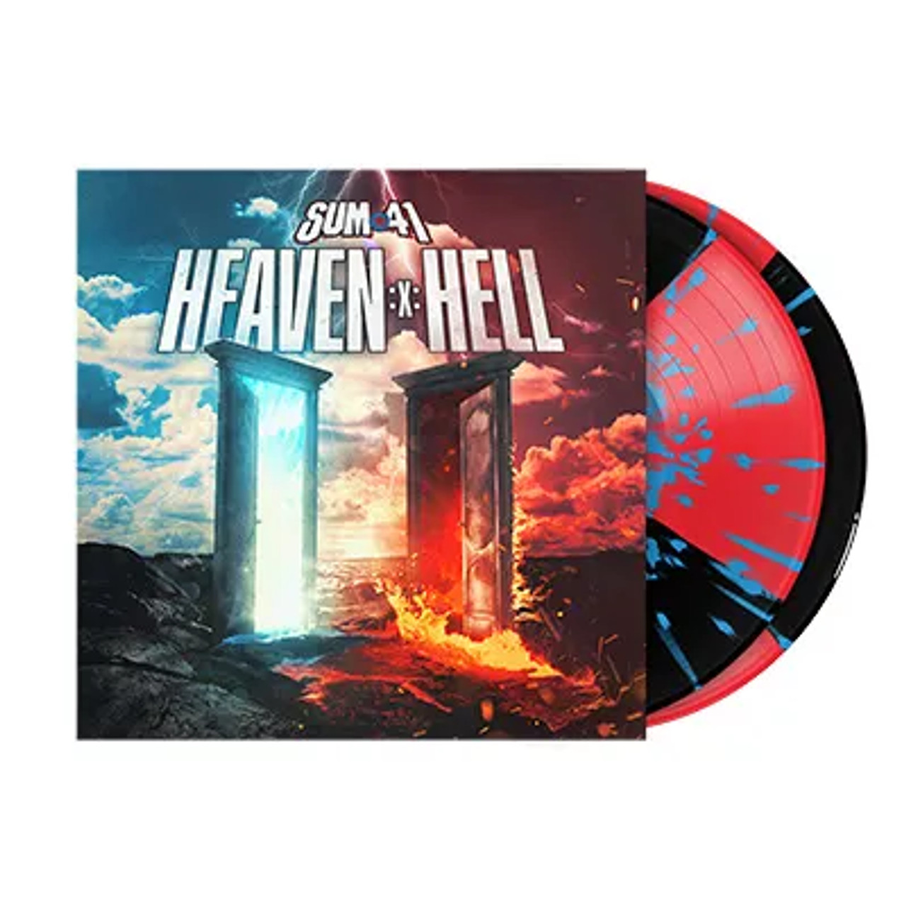 Heaven :x: Hell (Quad / Blue Splatter Vinyl)