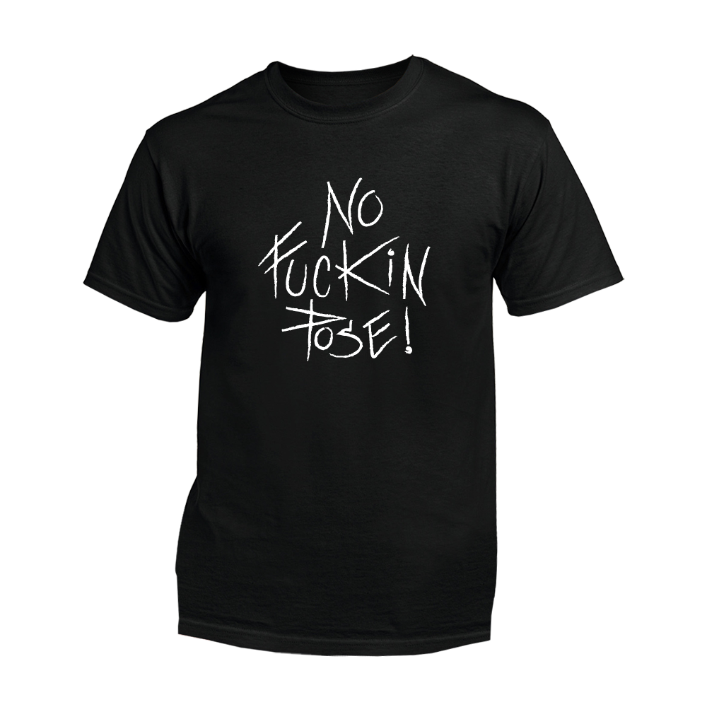 Tomy Kotty tričko No Fuckin Pose Čierna XL