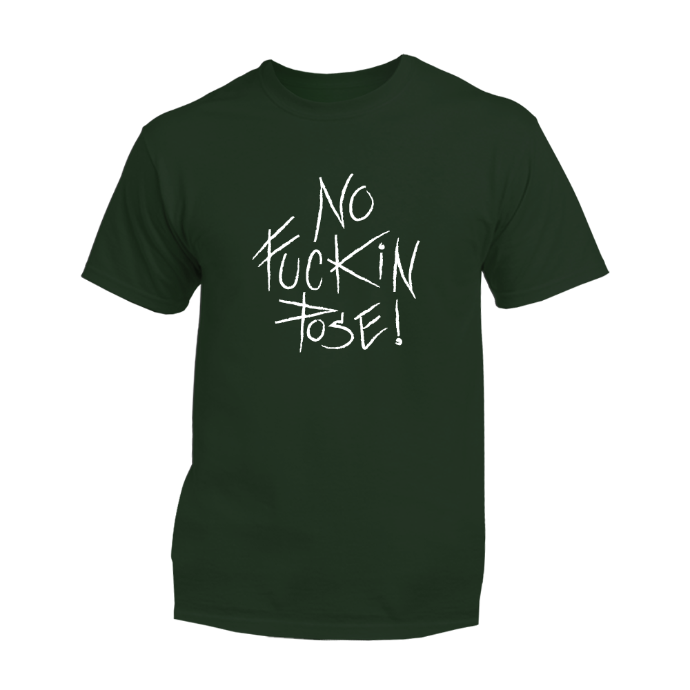 Tomy Kotty tričko No Fuckin Pose Zelená M