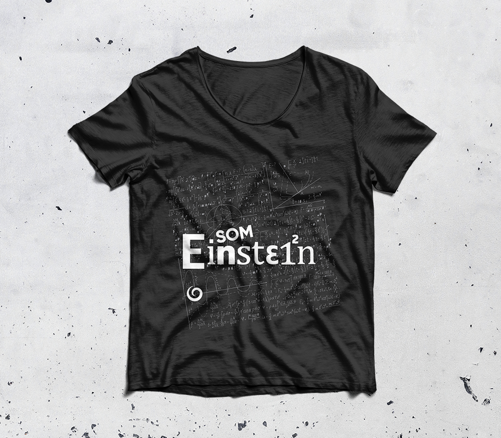 TV JOJ tričko Som Einstein Čierna XL